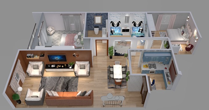 3D designfor apartment