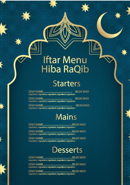 menu Ramadan 2