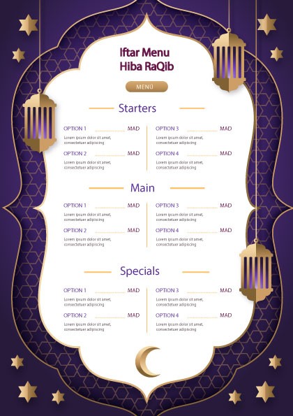 Menu Ramadan 3