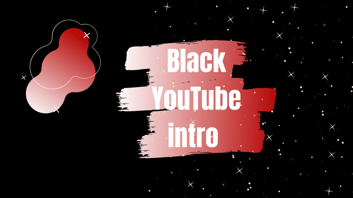 Black YouTube intro