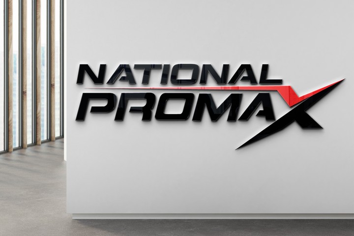 لوجو لشركة promax للاستيراد