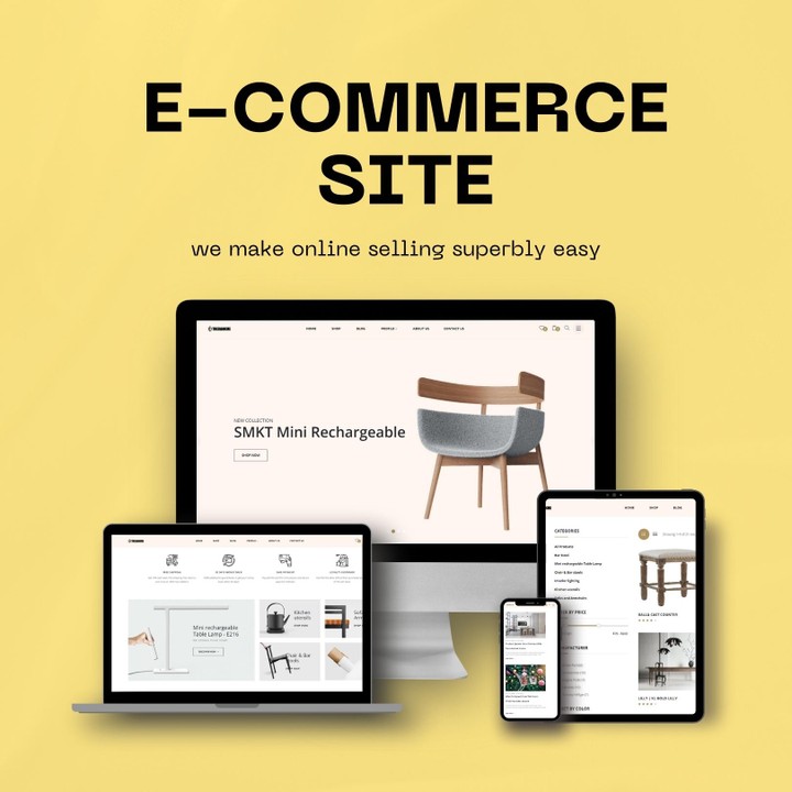 متجر الكتروني E-commerce website