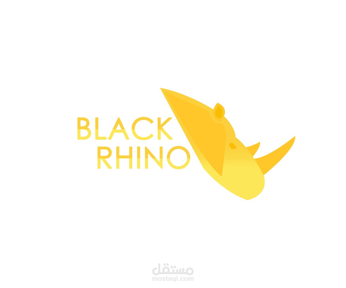 وحيد القرن الأسود Black Rhino شعار لشركة نقل