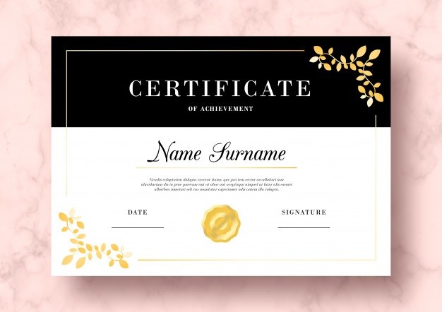 ( Certificates Designs تصميم الشهادات)