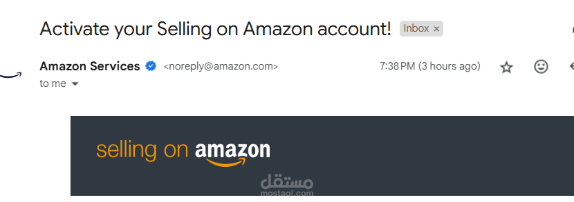 انشاء حساب امازون للعميل