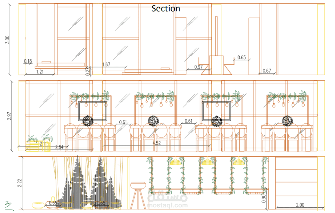 مخططات *dwg *section*