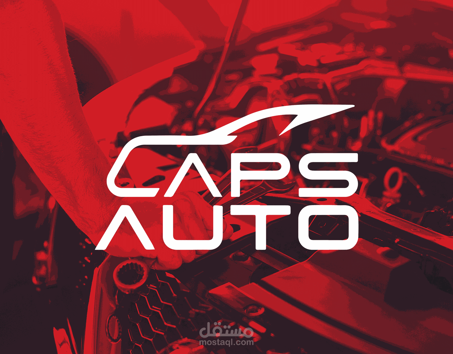 Caps Auto Social Media Design