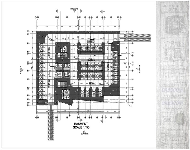 (plans drawing  ) مخططات تنفيذيه لمشروع ثقافي