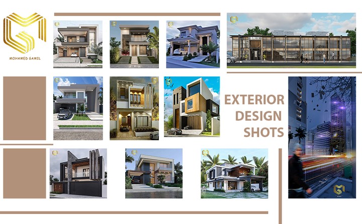 Exterior design projects with video