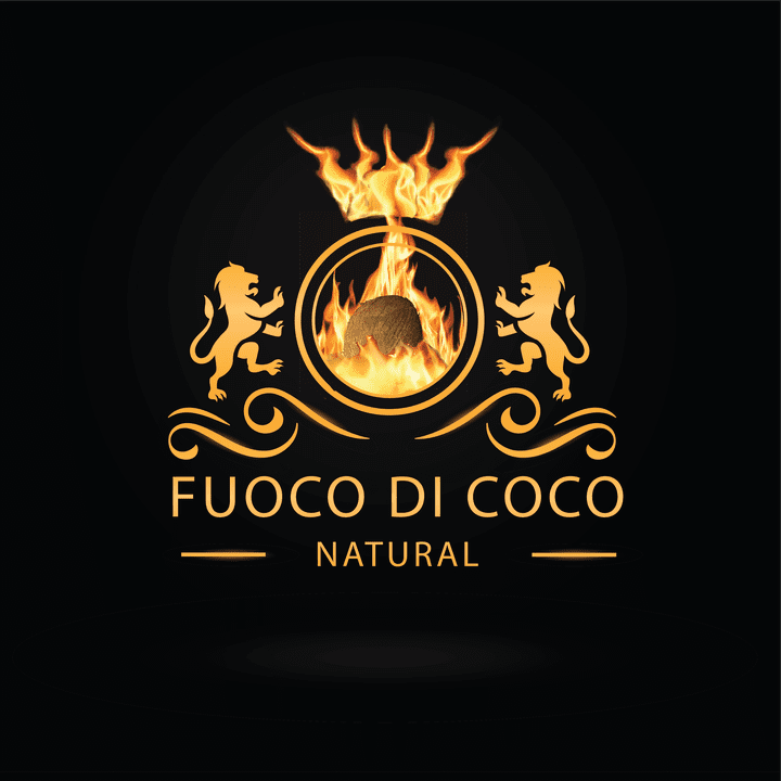 لوقو شركة fuoco di coco المختصة بتصدير الفحم الاصطناعي