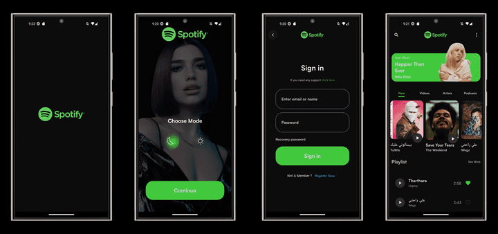 Spotify Clone App