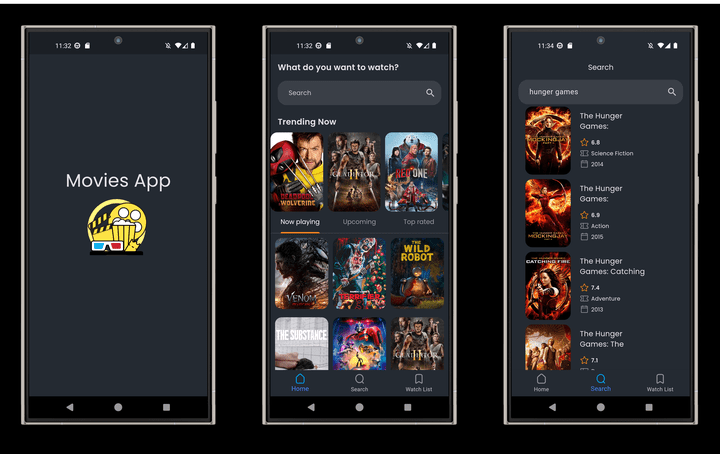 Depi Movies App