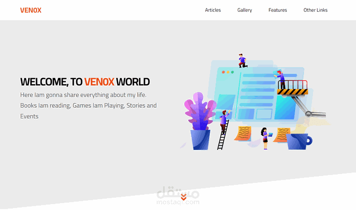 Landing Page (VEN0X)