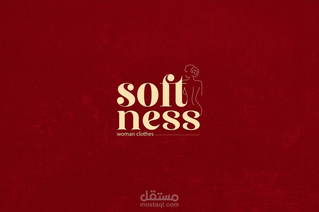 Softness logo branding