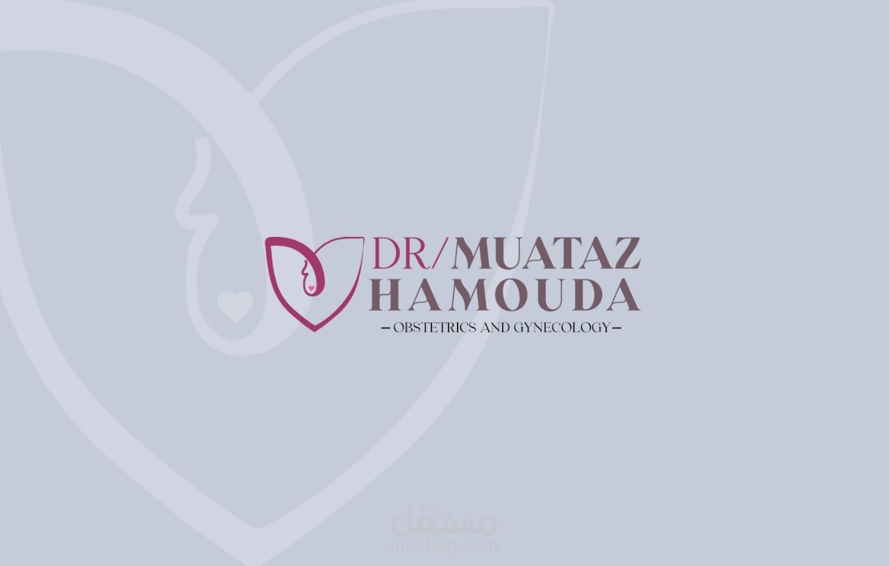 Dr.Muataz logo branding