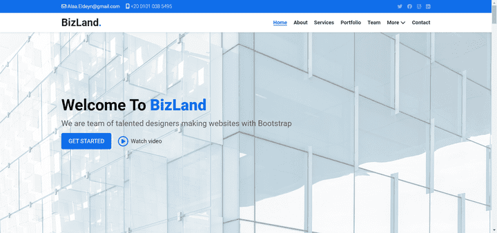 BizLand template