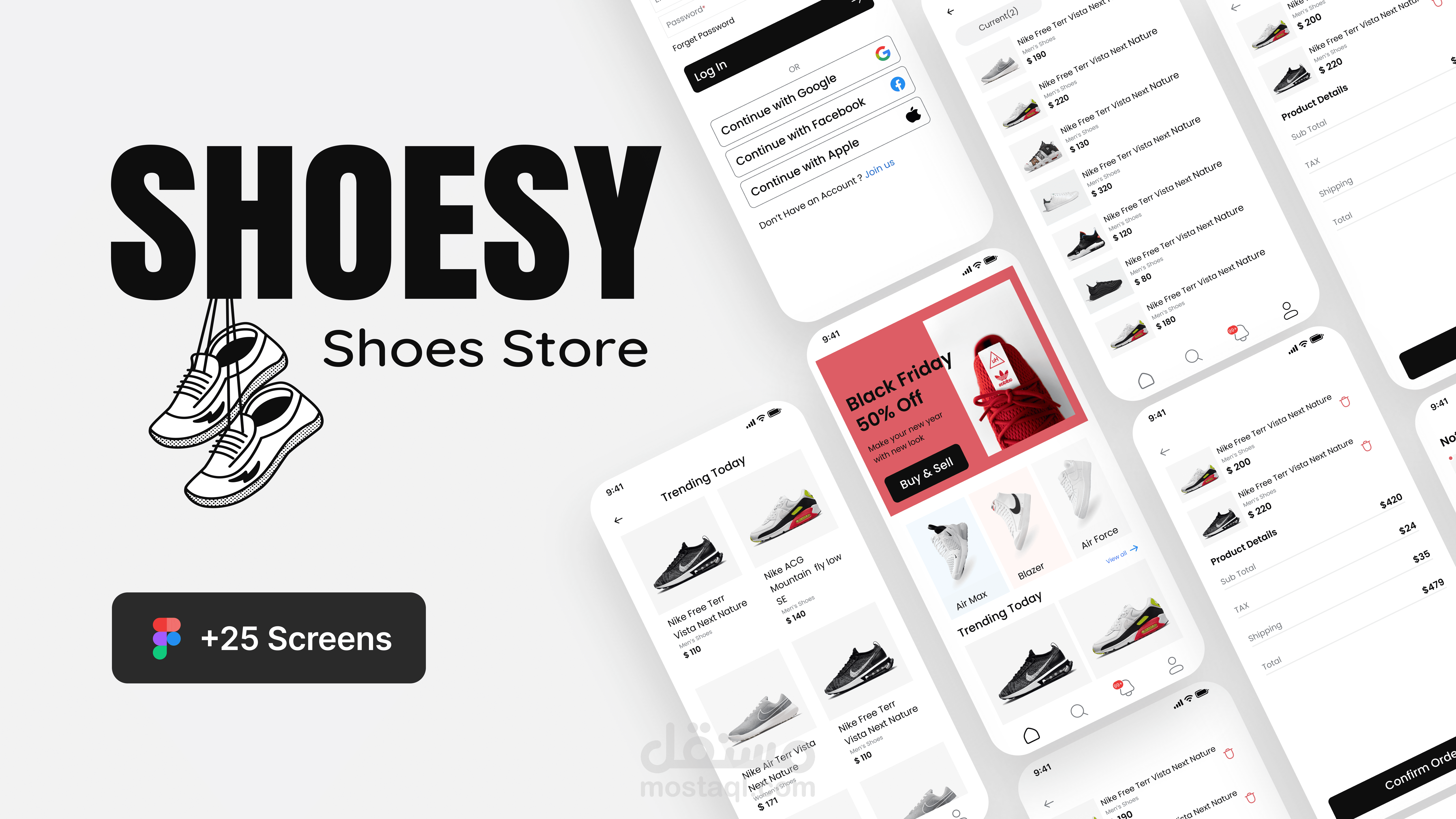 متجر أحذية إلكتروني | Shoes E-commerce App
