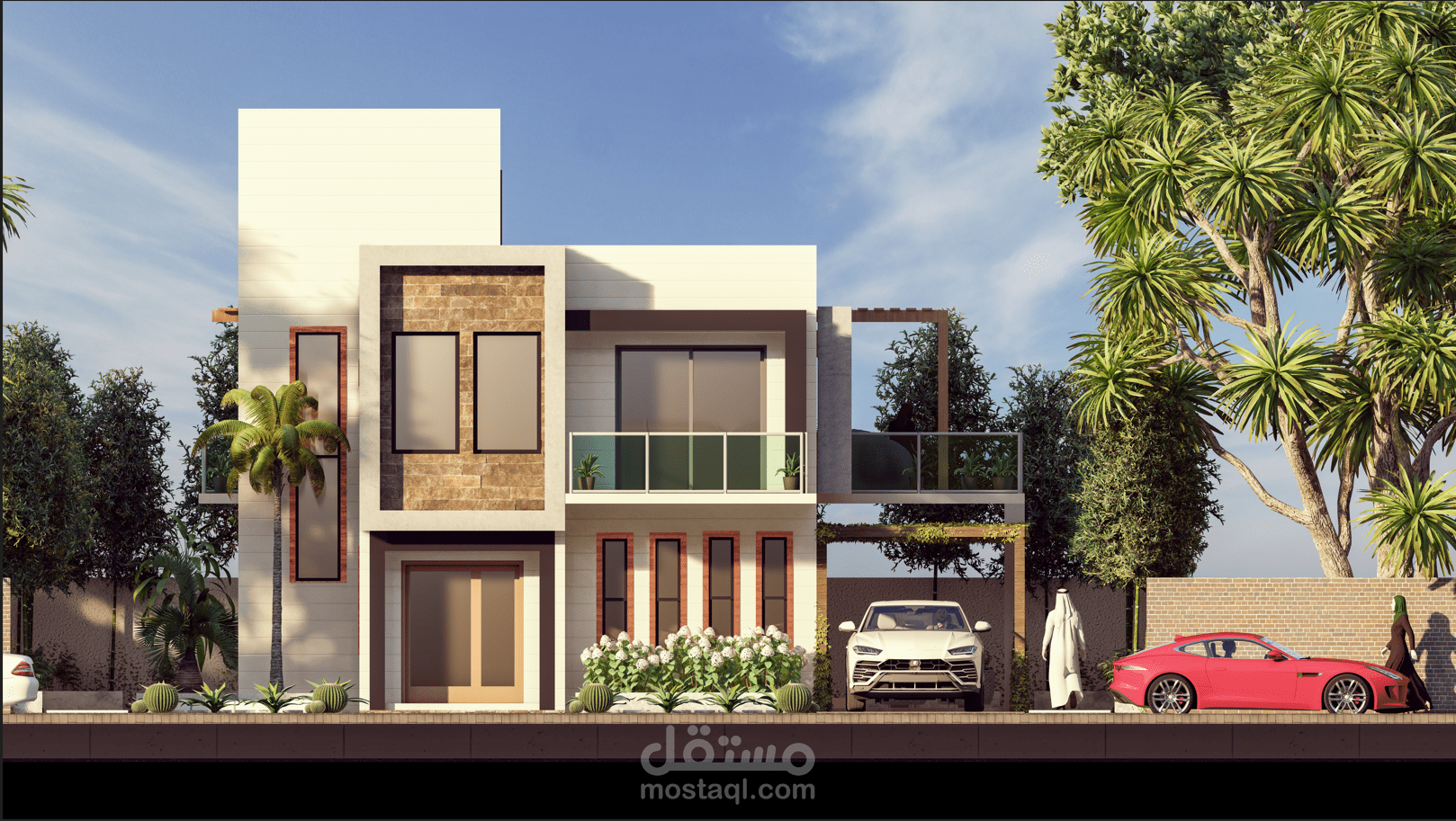 تصميم واجه