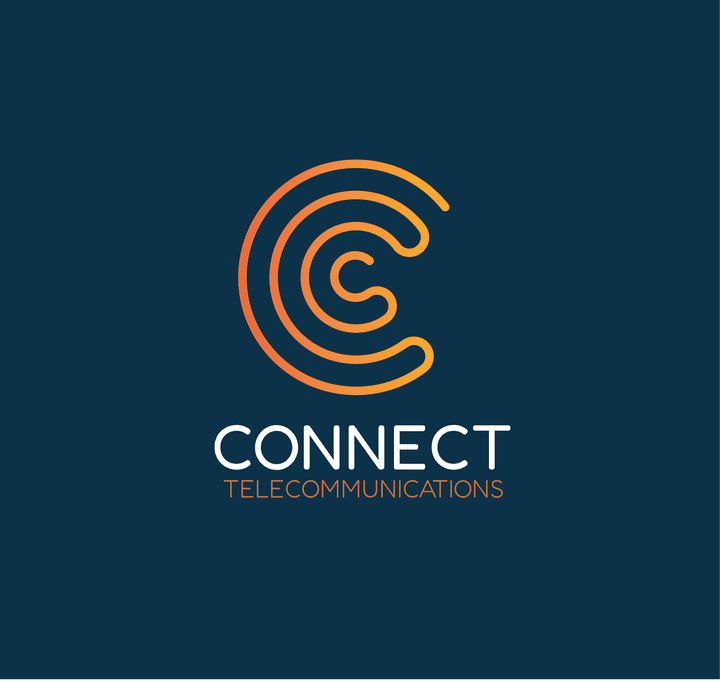 تصميم شعاروهوية بصرية  -Connect  Telecommunications