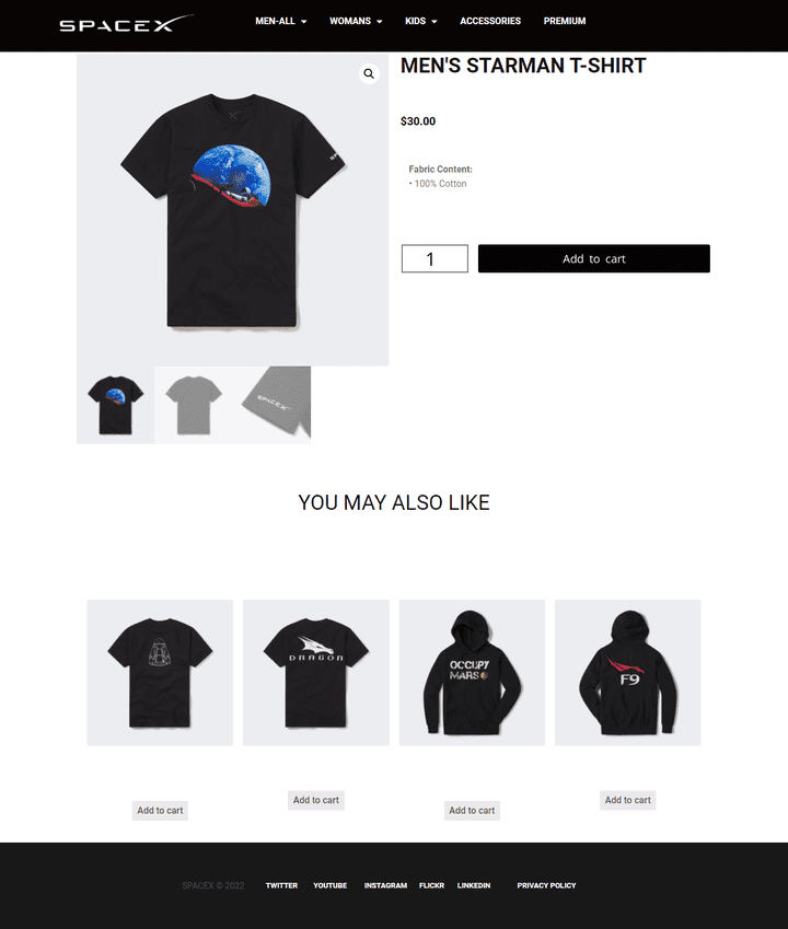 cloning spacex shop