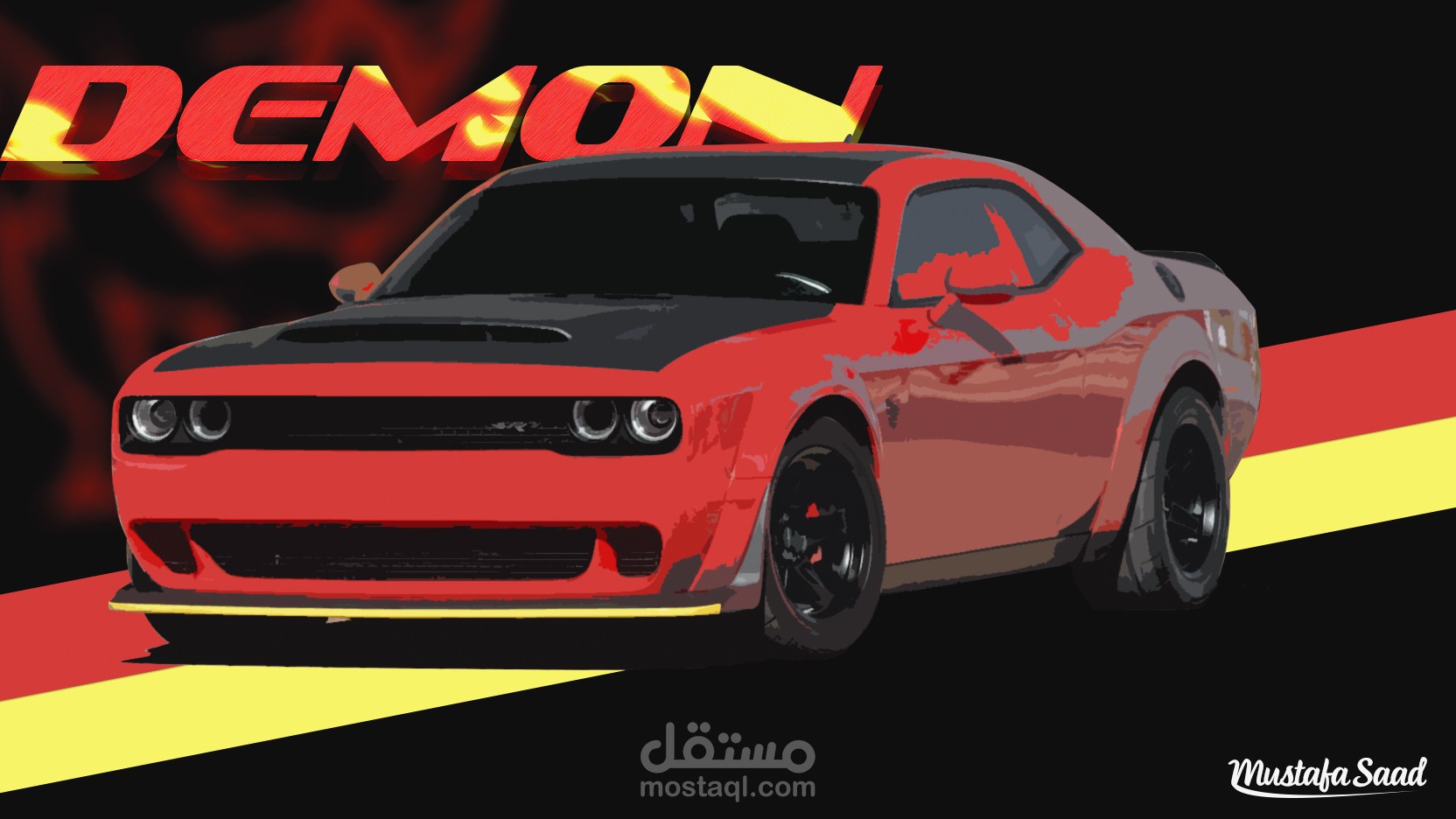 Challenger Demon Wallpaper