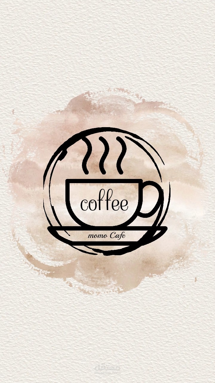 لوجو لمقهى Cafe shop . يمكنك زيارة معرض أعمال لرؤية المزيد
