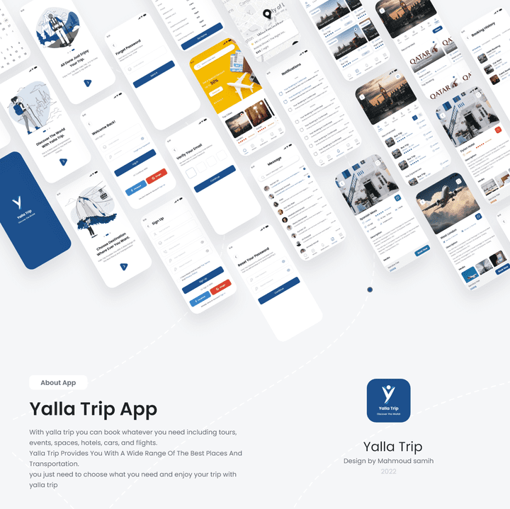 برنامج حجز   booking app | yalla trip