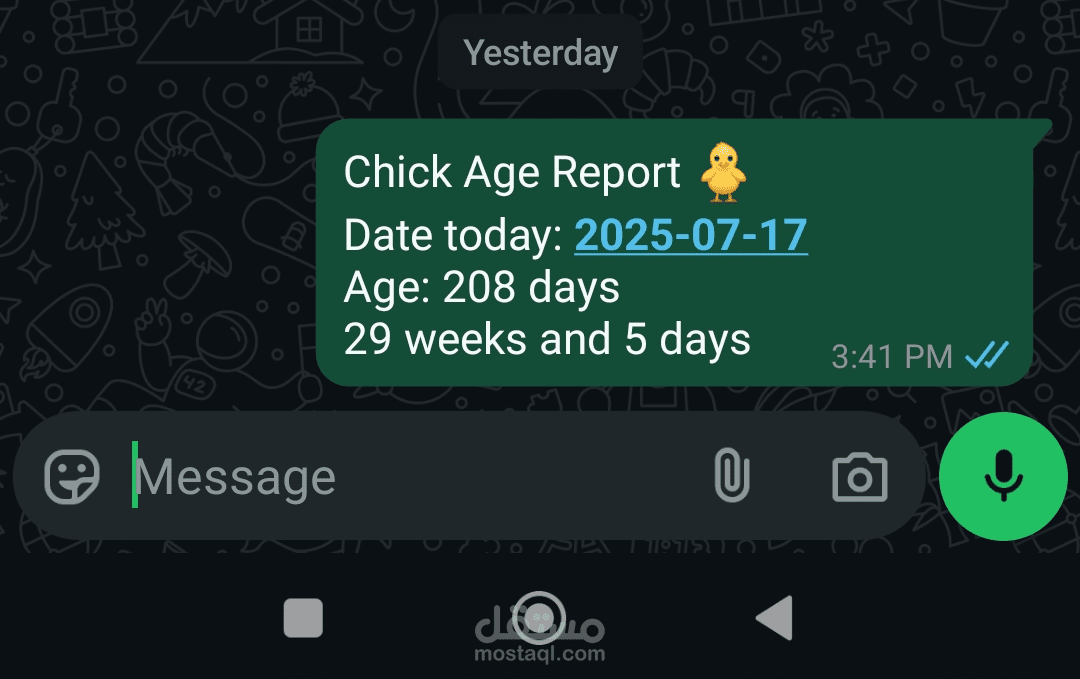 Flock Age