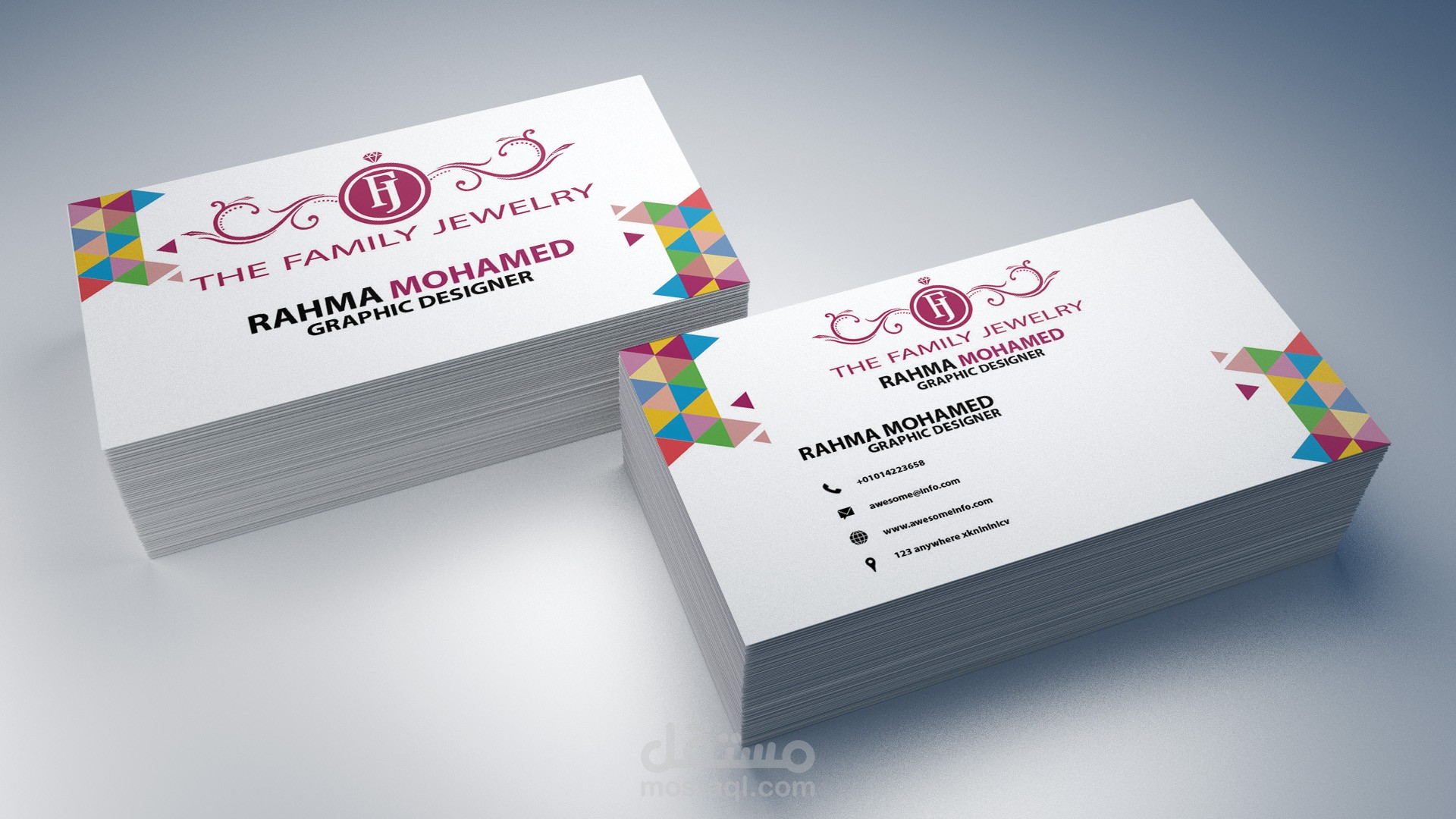 business card design