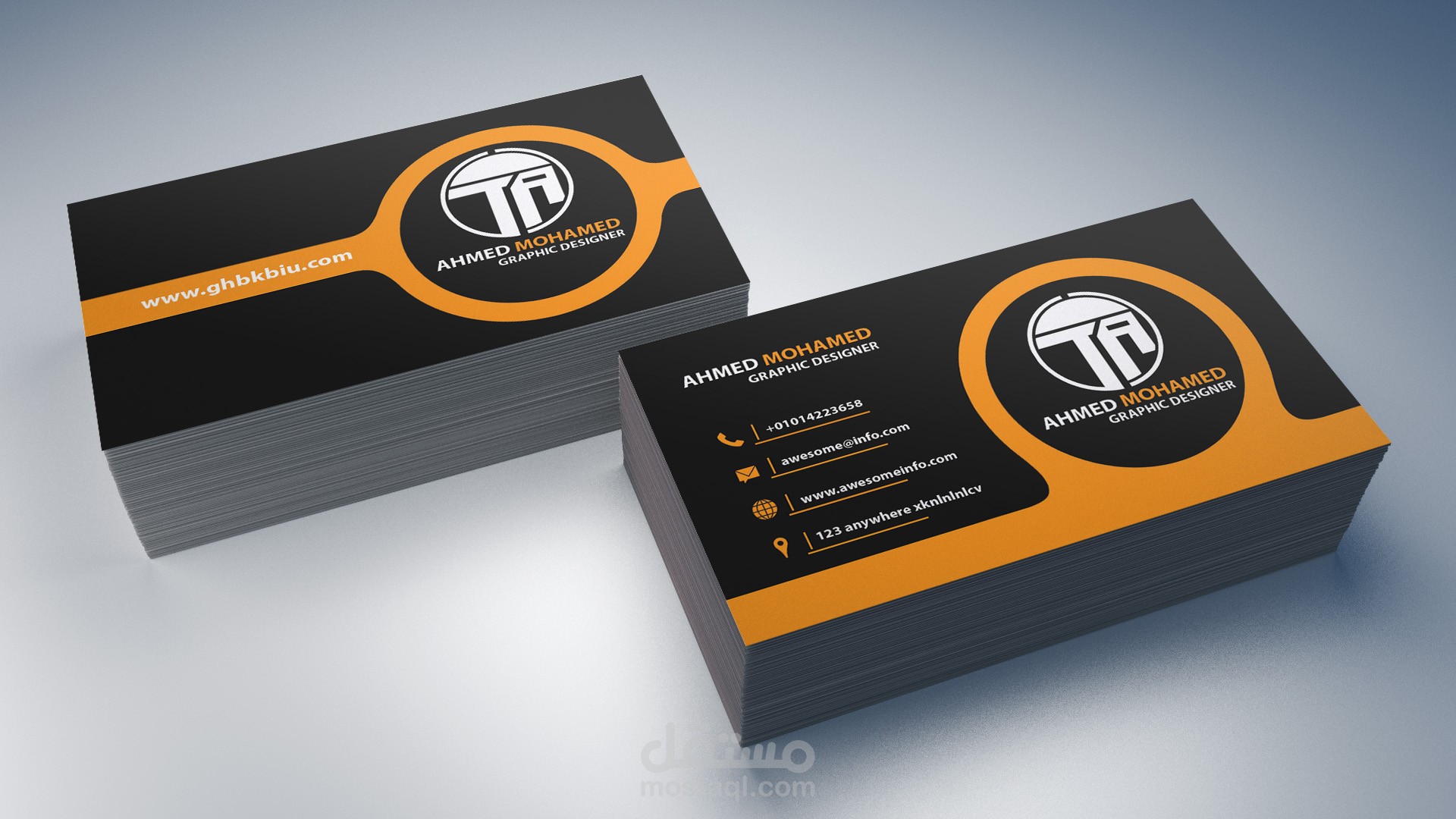 business card design