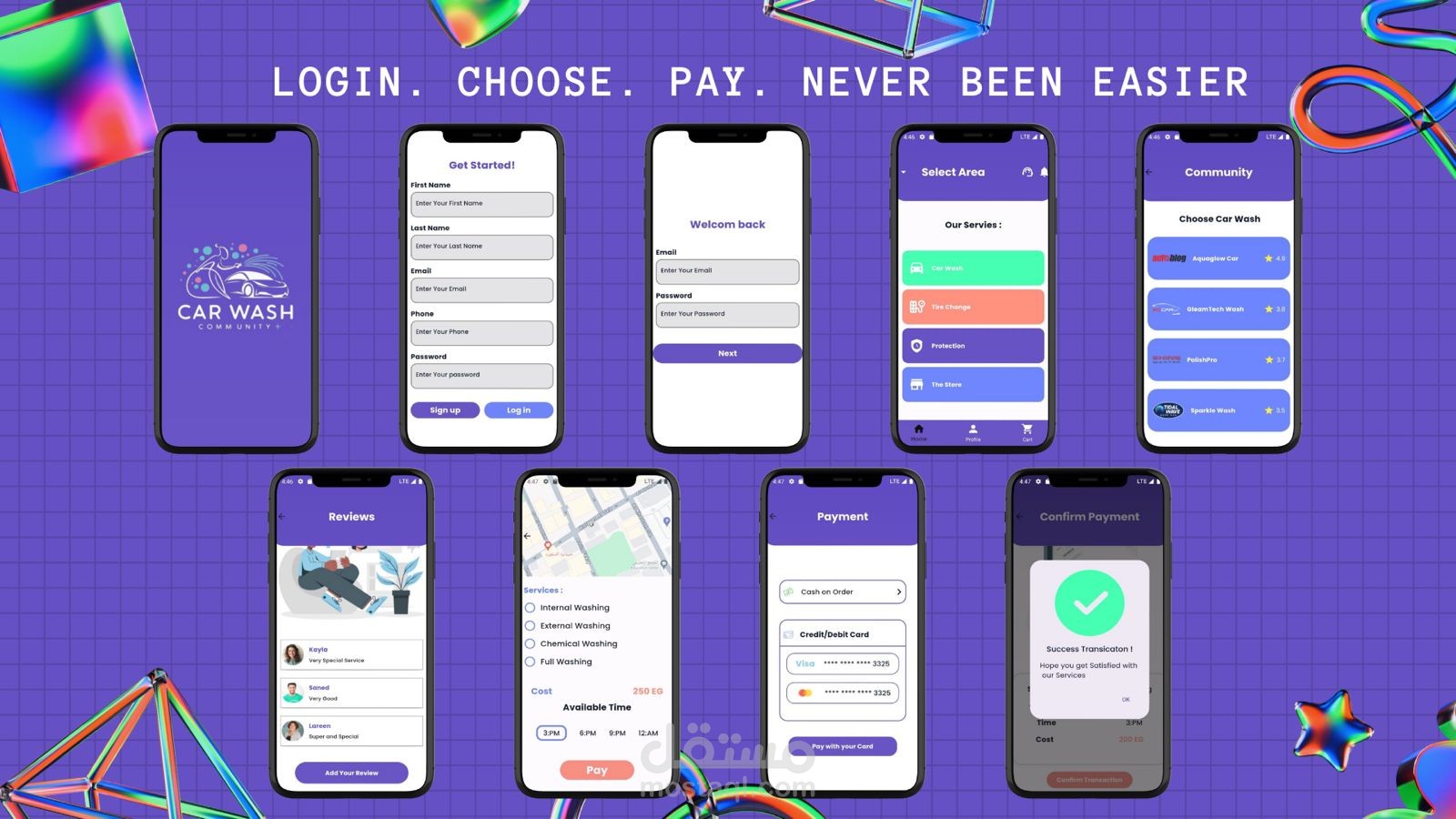 Car Wash App