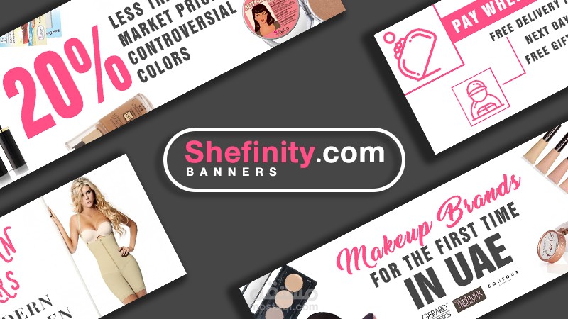 Shefinity Banners