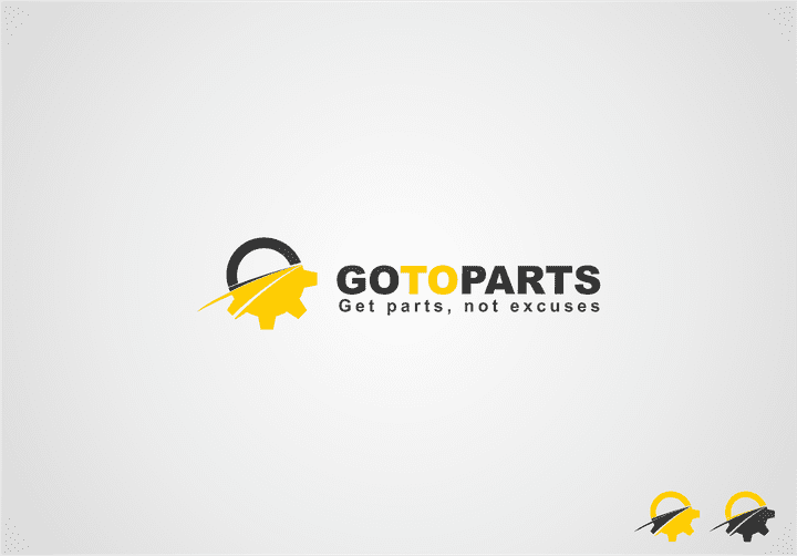 تصميم شعار  go to parts