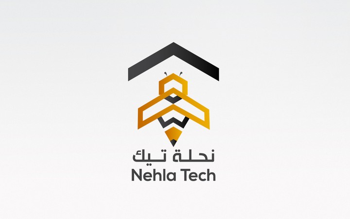 تصميم شعار مؤسسة Nehla Tech