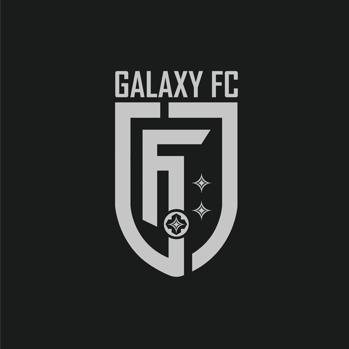 تصميم شعار فريق رياضي FC GALAXY