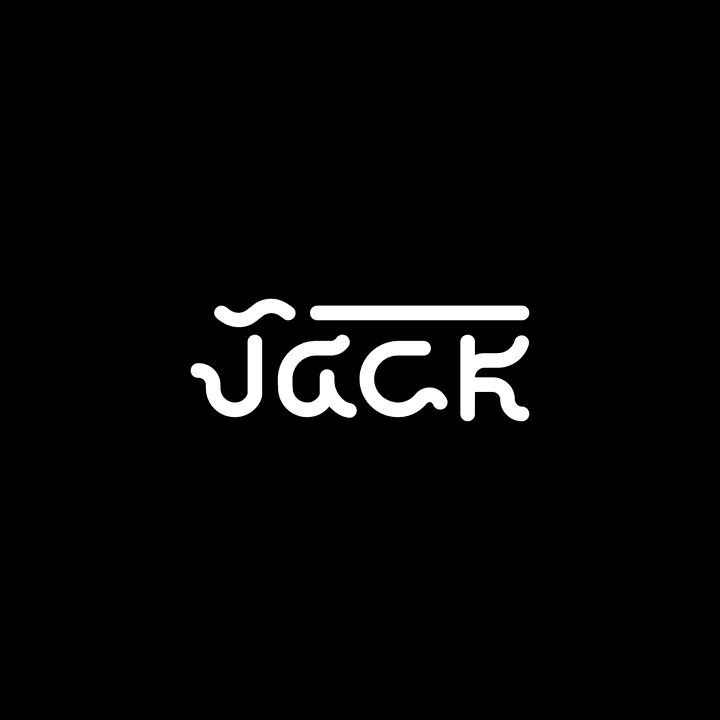 شعار جاك - Jack logo type design for an American brand