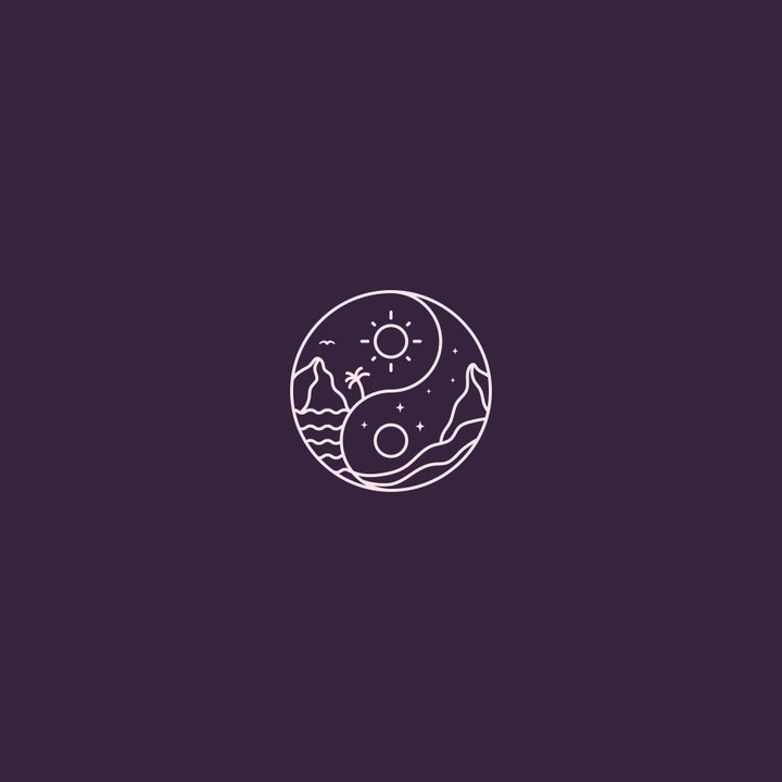 minimal logo design YINYANG STORE