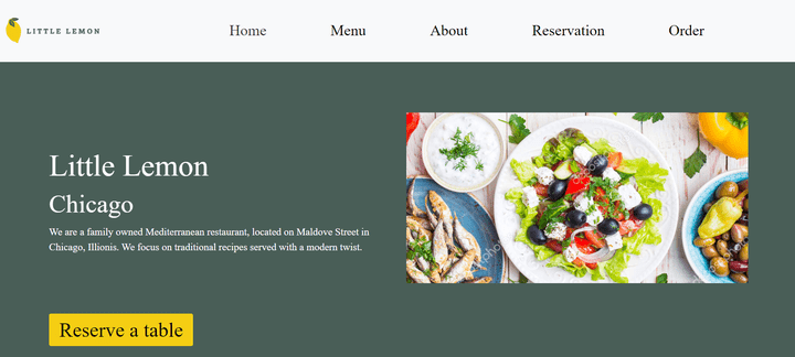 Restaurant Website