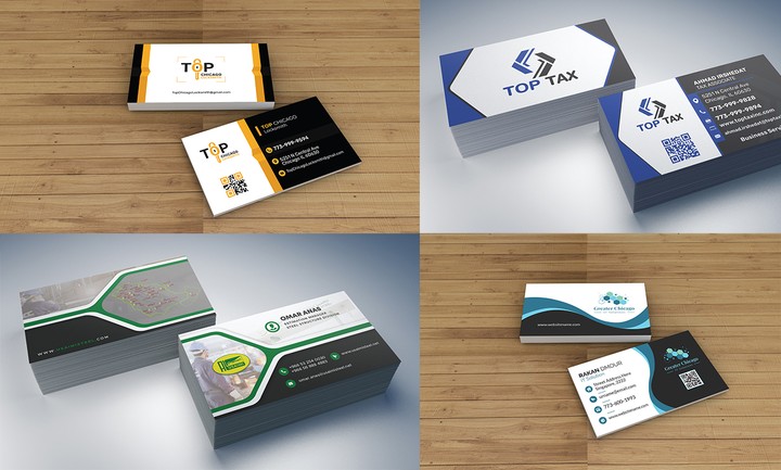 تجميعة من تصاميم الكروت الشخصية Business Card