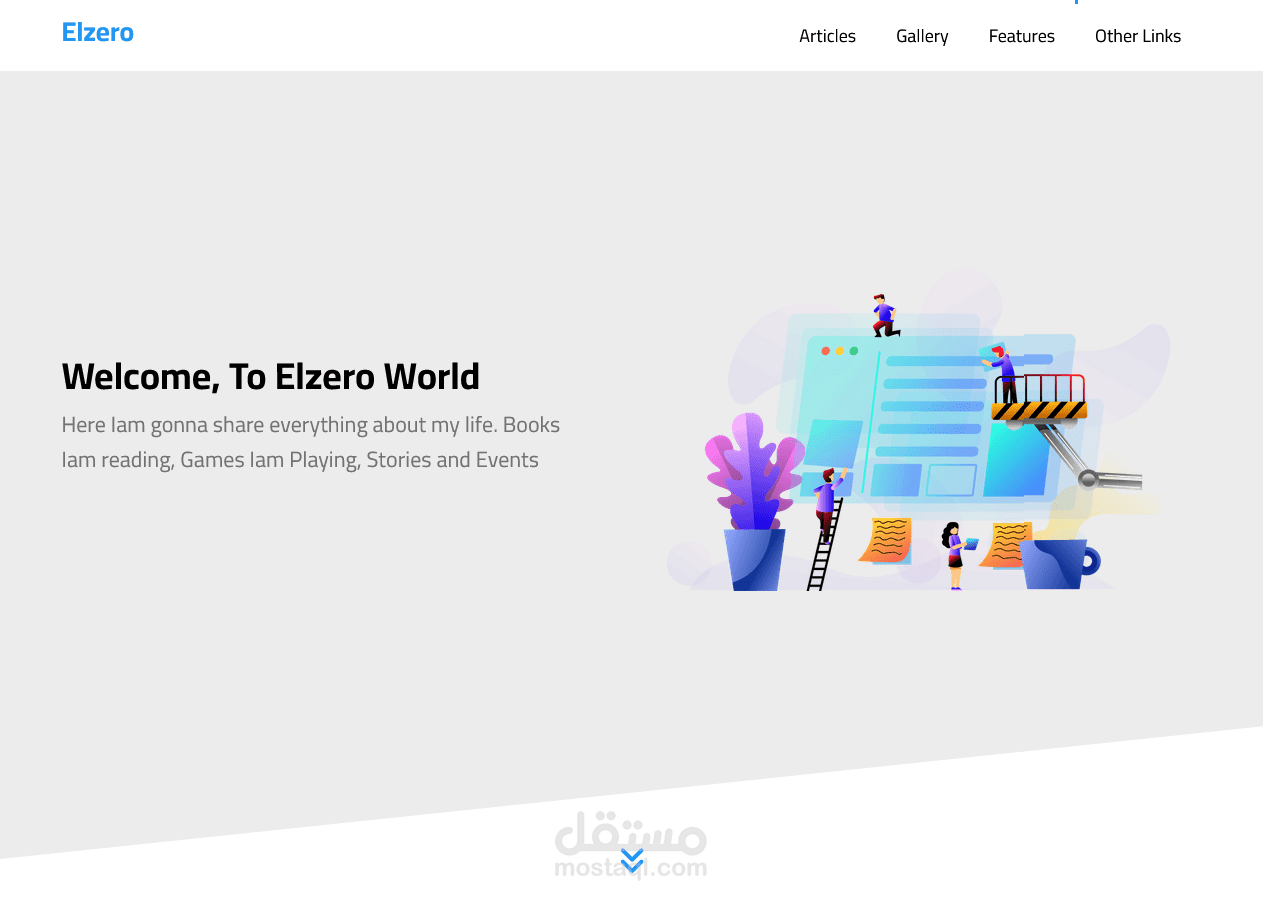ُElzero_Template_Three