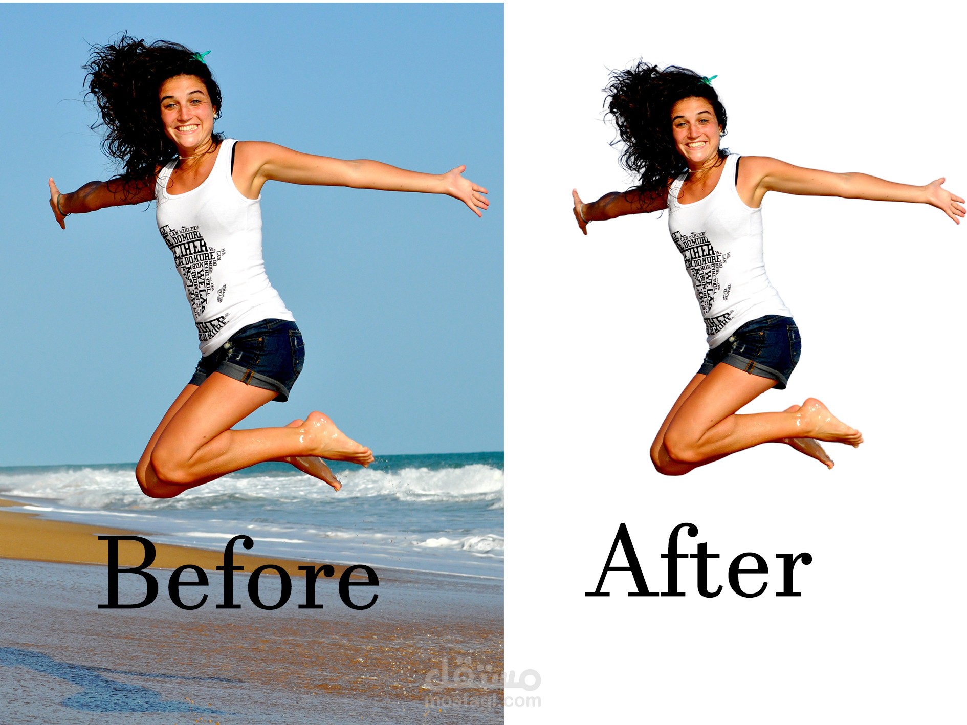remove the background + photo editing +change clors مستقل