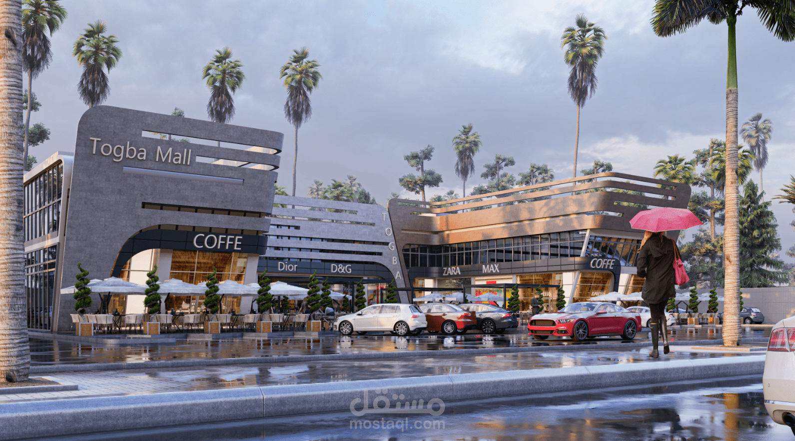 تصميم مول تجاري