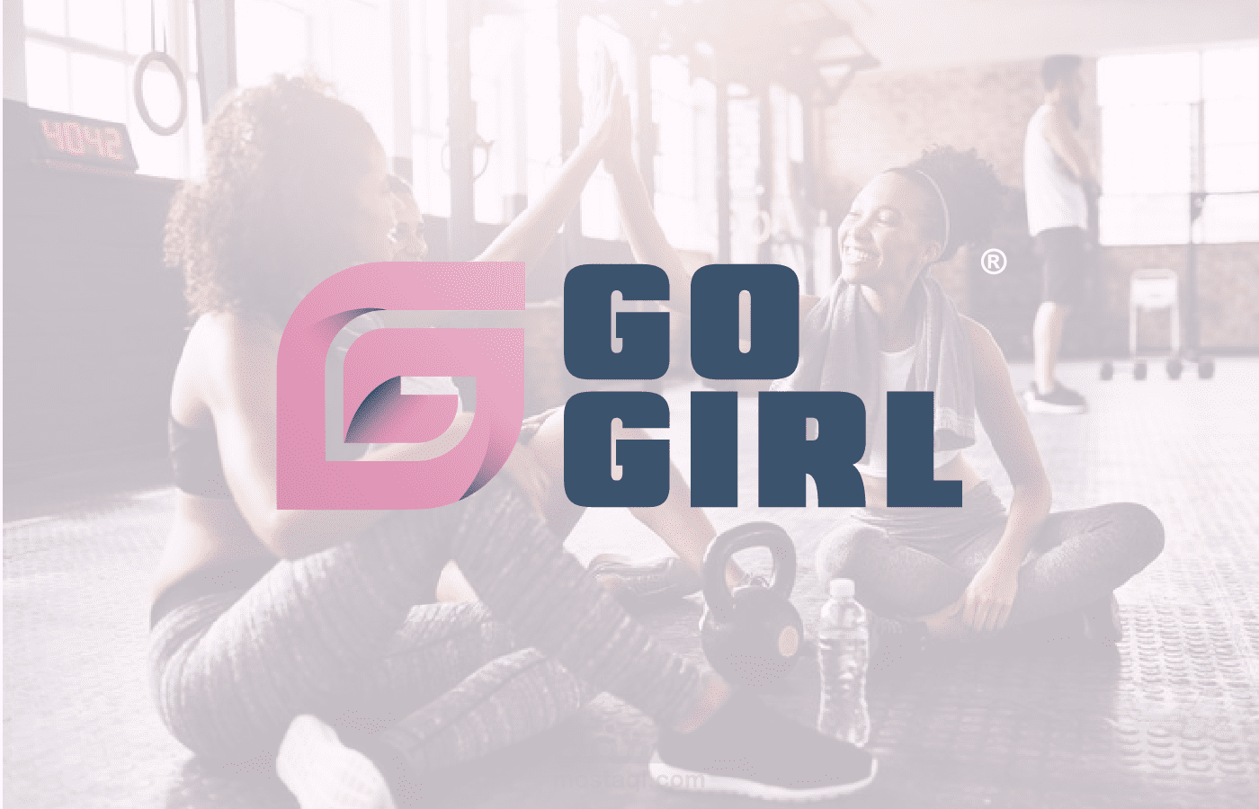 قو قيرل لوقو -  Go Girl Gym Logo