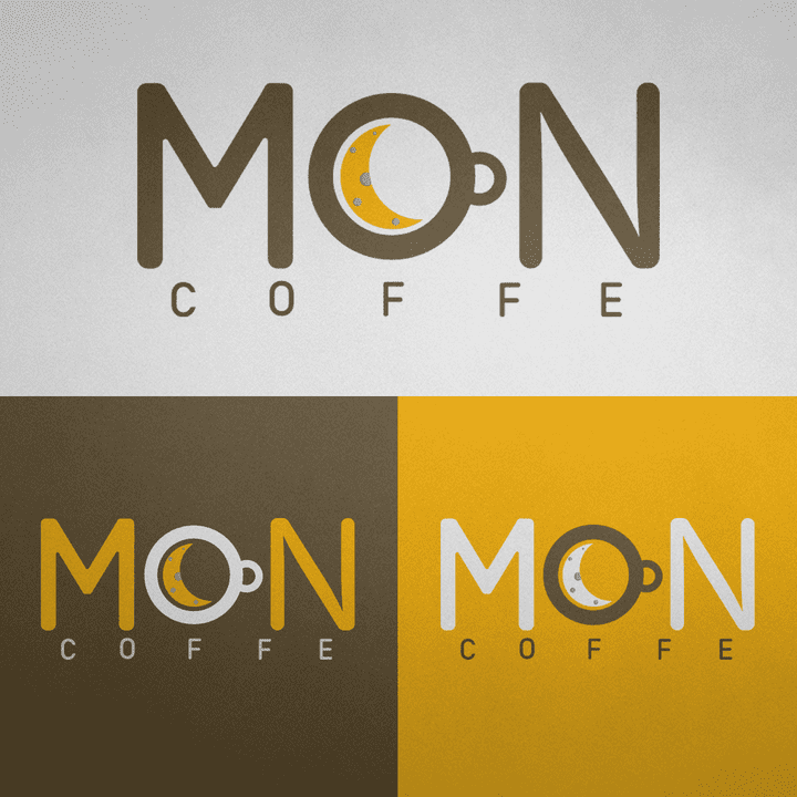 Brand Moon Coffee.