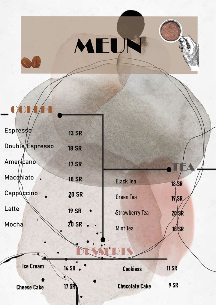 Menu design