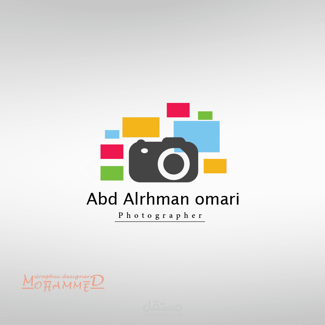 تصميم شعار استديو تصوير 3 | مستقل