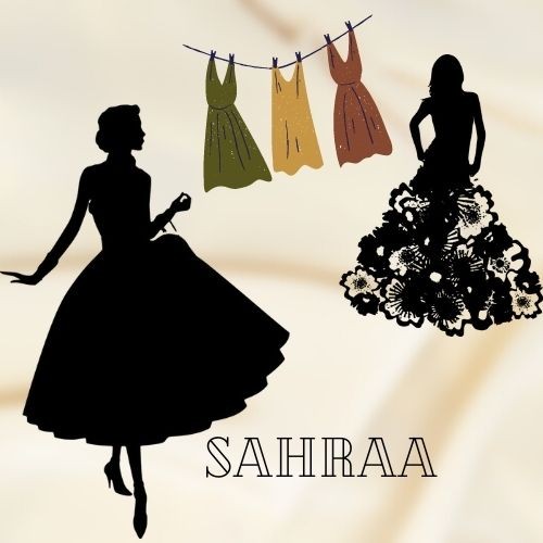 Logo for a dress shop