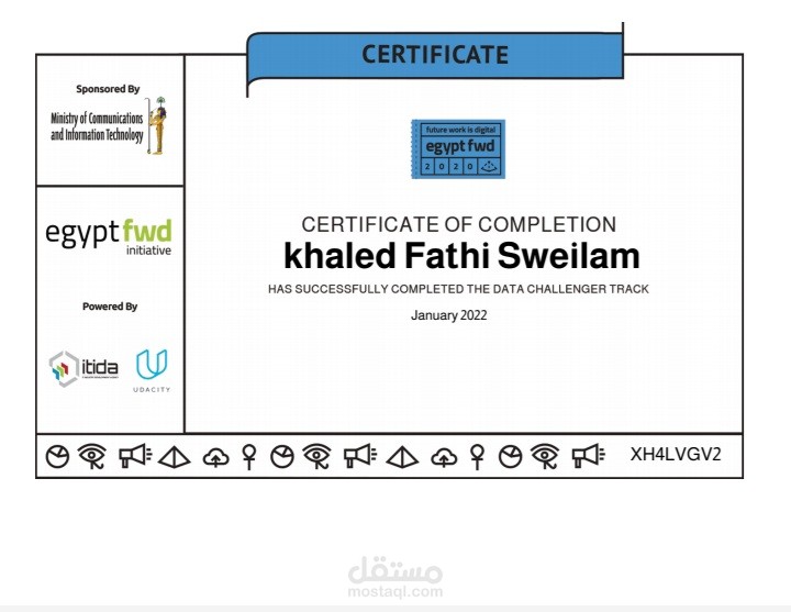 كورس تحليل البيانات من Udacity | مستقل