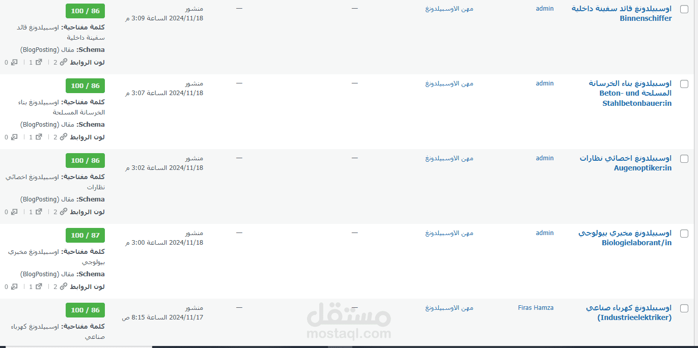 اوسبيلدونغ قائد سفينة داخلية Binnenschiffer