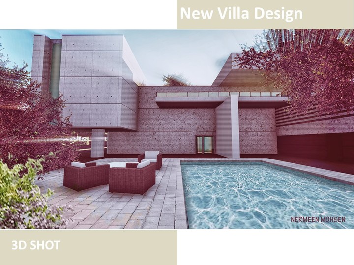 VILLA 3D MODELING